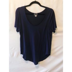 Old Navy-Navy Scoop Neck Tee